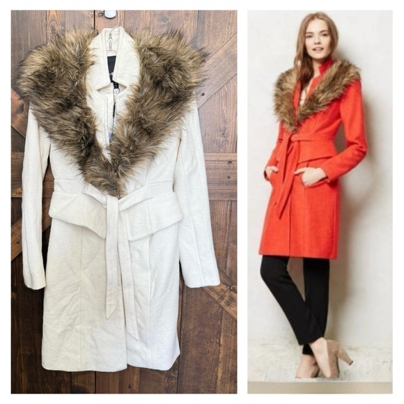NEW Anthropologie Plenty by Tracy Reece Montaigne Coat Size 0 - Picture 1 of 11
